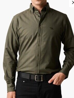 Rodd & Gunn Oxford Sports Fit Shirt · Forest Men's Sz. XXL Dress Shirt